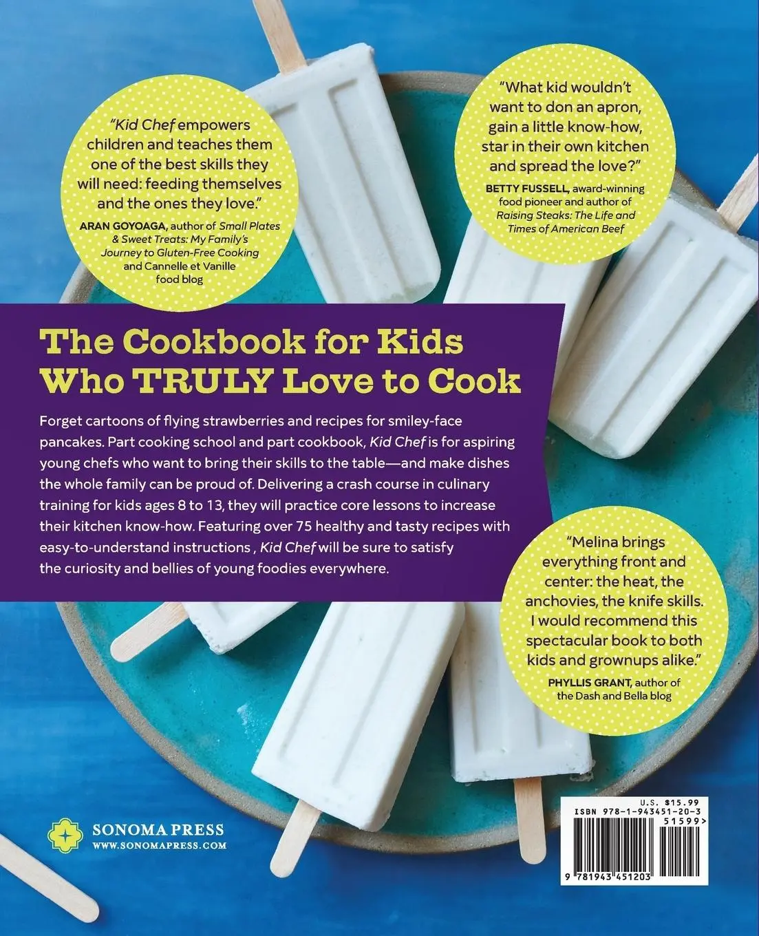 Rückseite: 9781943451203 | Kid Chef | Melina Hammer | Taschenbuch | Kartoniert / Broschiert