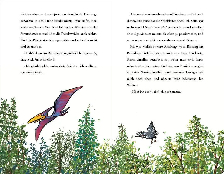 Bild: 9783423641203 | Super-Wilma - Der Saurier in Aris und Karis Baumhaus | Pertti Kivinen