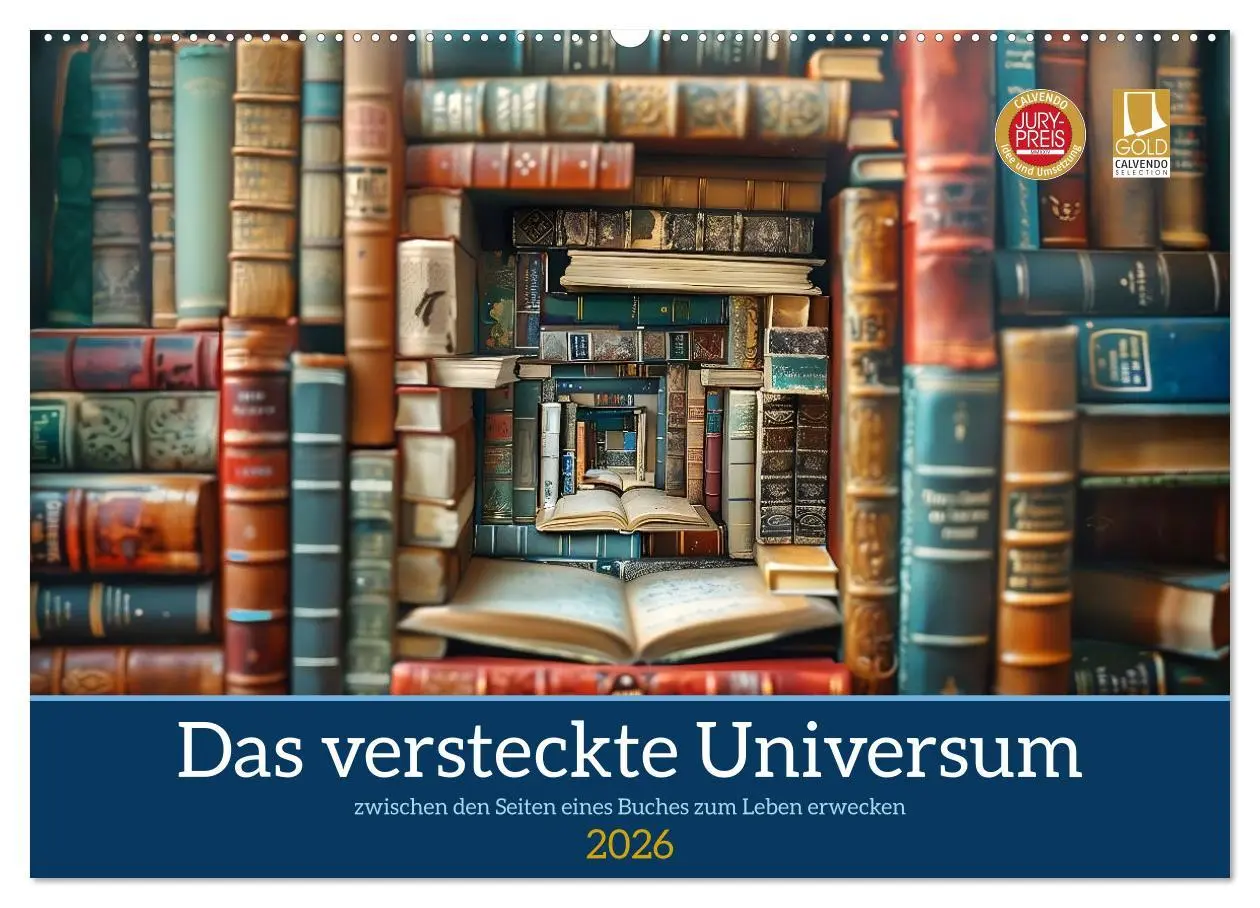 Cover: 9783457301203 | Das versteckte Universum (Wandkalender 2026 DIN A2 quer), CALVENDO...