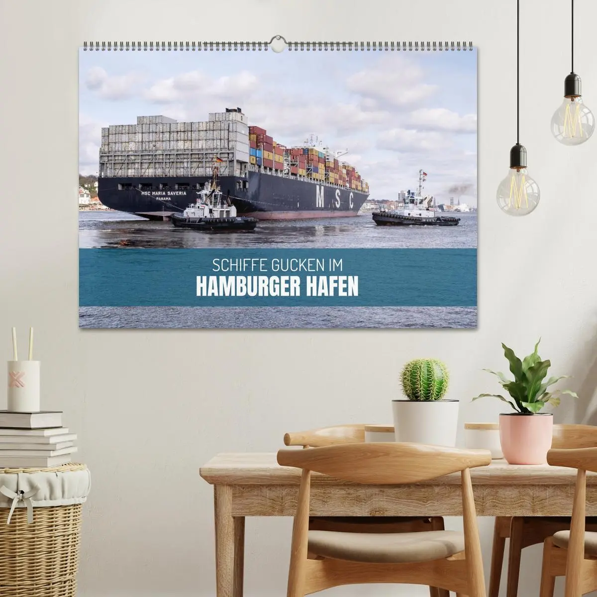 Bild: 9783457471203 | Schiffe gucken im Hamburger Hafen (Wandkalender 2026 DIN A2 quer),...