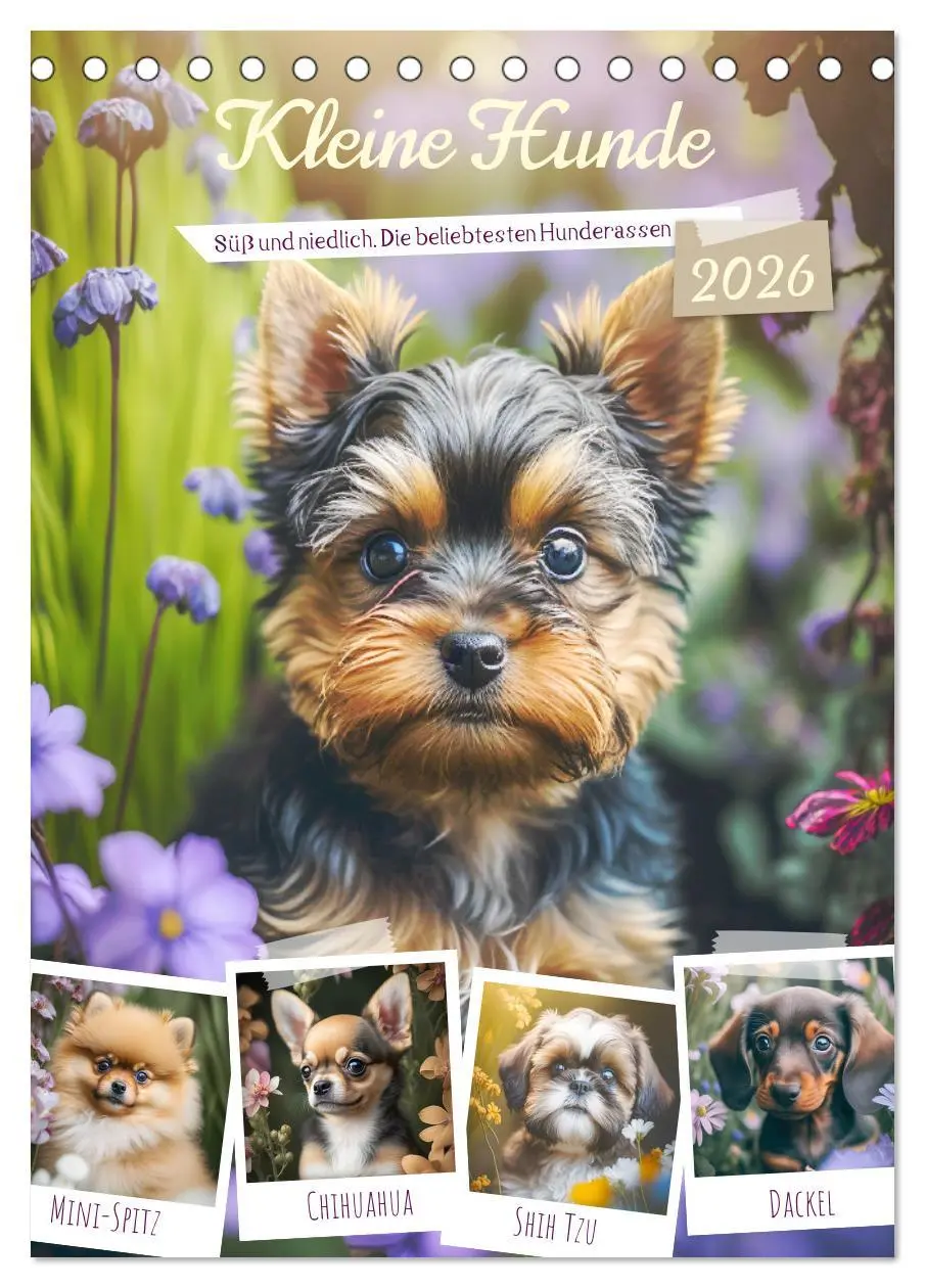 Cover: 9783516321203 | Kleine Hunde. Süß und niedlich. Die beliebtesten Hunderassen...