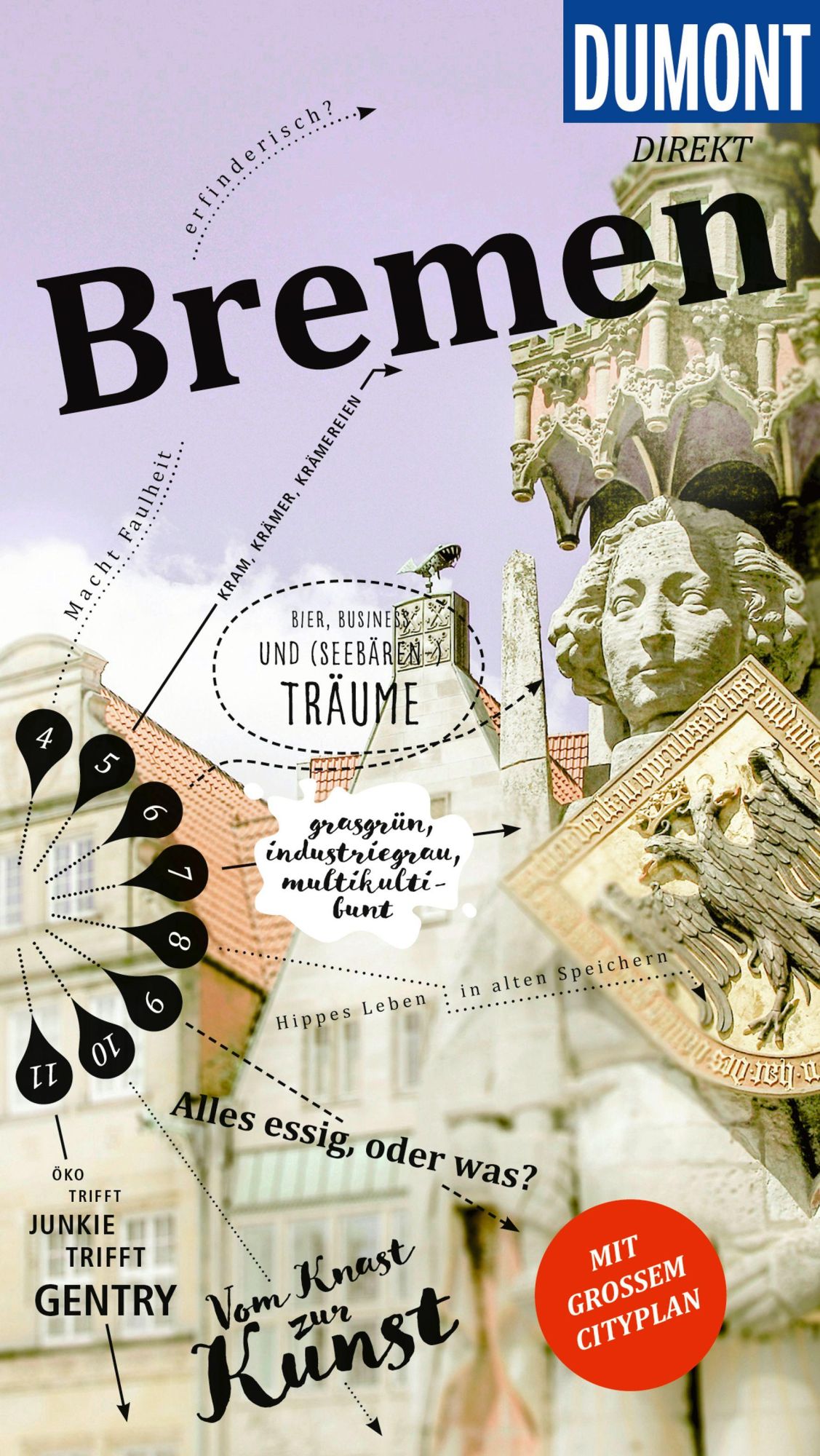 Cover: 9783616001203 | DUMONT direkt Reiseführer Bremen | Mit großem Cityplan | Britta Rath