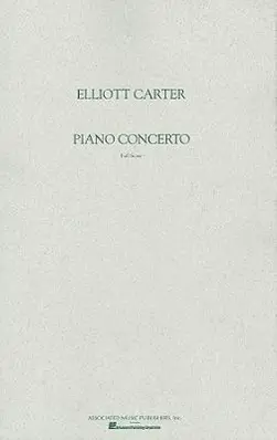 Cover: 9780793511303 | Elliott Carter: Piano Concerto: Full Score | Elliott Carter | Buch