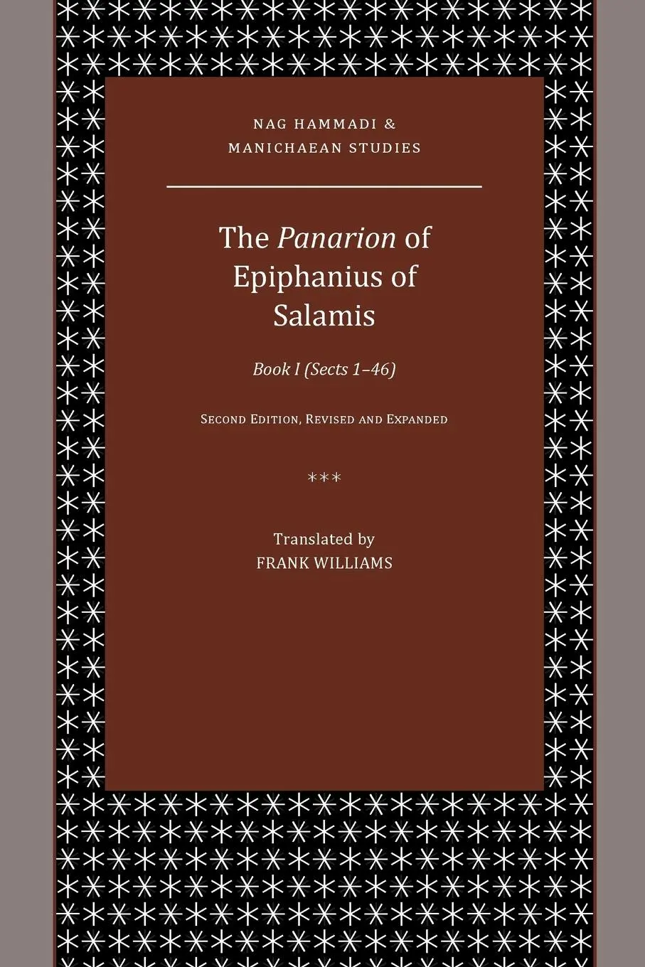 Cover: 9780884141303 | The Panarion of Epiphanius of Salamis | Book I (Sects 1-46) | Buch