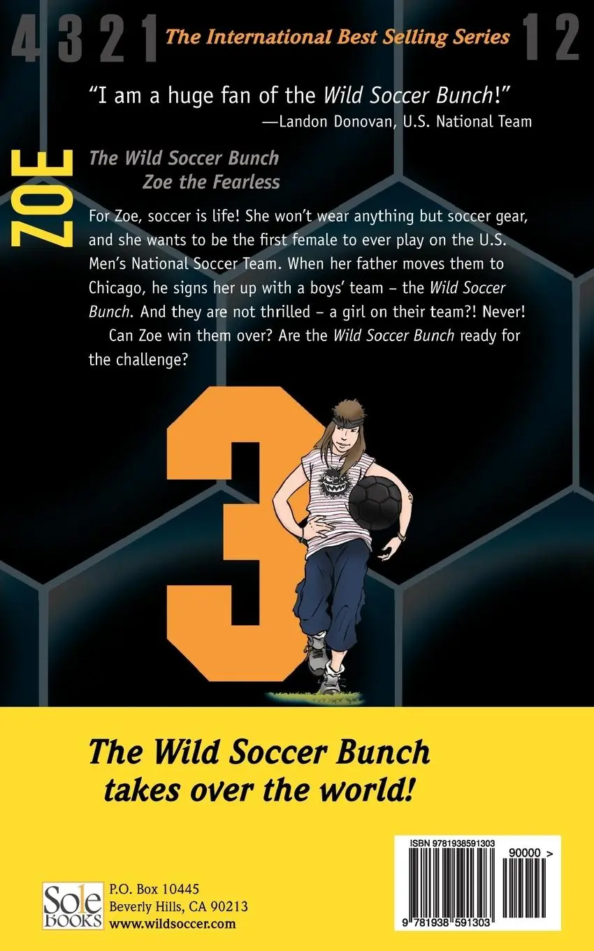 Rückseite: 9781938591303 | The Wild Soccer Bunch, Book 3, Zoe the Fearless | Joachim Masannek