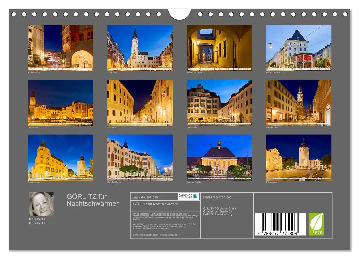 Bild: 9783457771303 | GÖRLITZ für Nachtschwärmer (Wandkalender 2026 DIN A4 quer),...