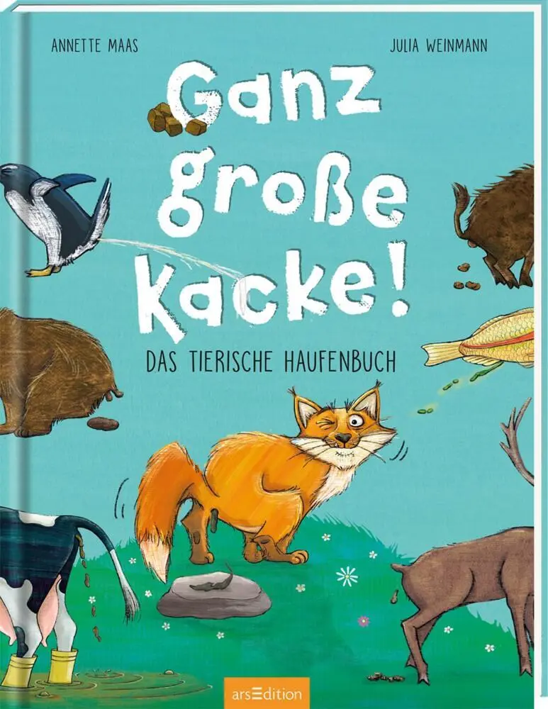 Cover: 9783845851303 | Ganz große Kacke! Das tierische Haufenbuch | Annette Maas | Buch