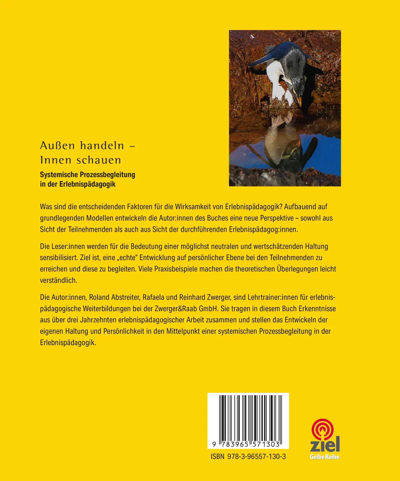 Rückseite: 9783965571303 | Außen handeln - Innen schauen | Roland Abstreiter (u. a.) | Buch