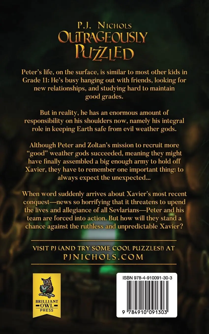 Rückseite: 9784910091303 | Outrageously Puzzled (The Puzzled Mystery Adventure Series | Book 7)