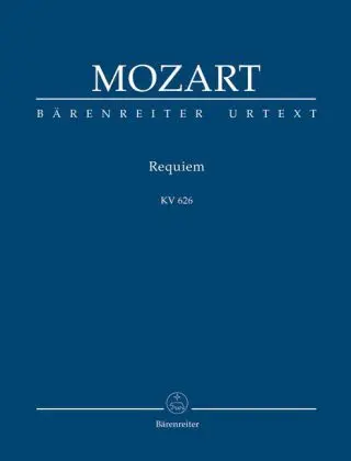 Cover: 9790006201303 | Requiem d-Moll KV 626, Partitur | Wolfgang Amadeus Mozart | Buch