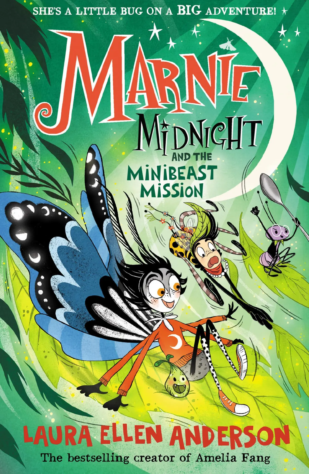Cover: 9780008591403 | Marnie Midnight and the Minibeast Mission | Laura Ellen Anderson