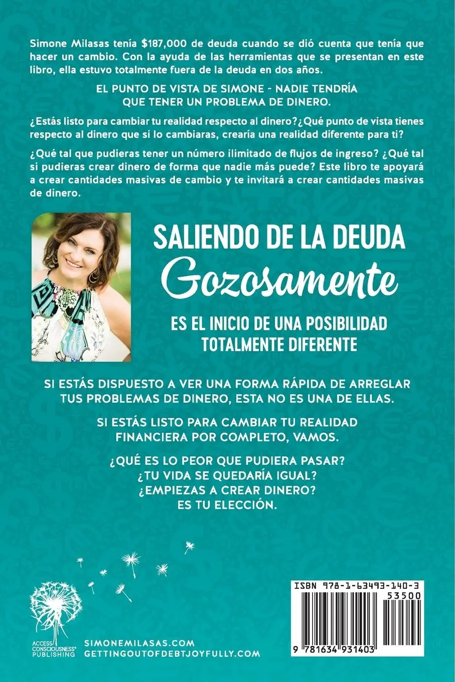 Rückseite: 9781634931403 | Saliendo de la Deuda Gozosamente - Getting Out of Debt Spanish | Buch