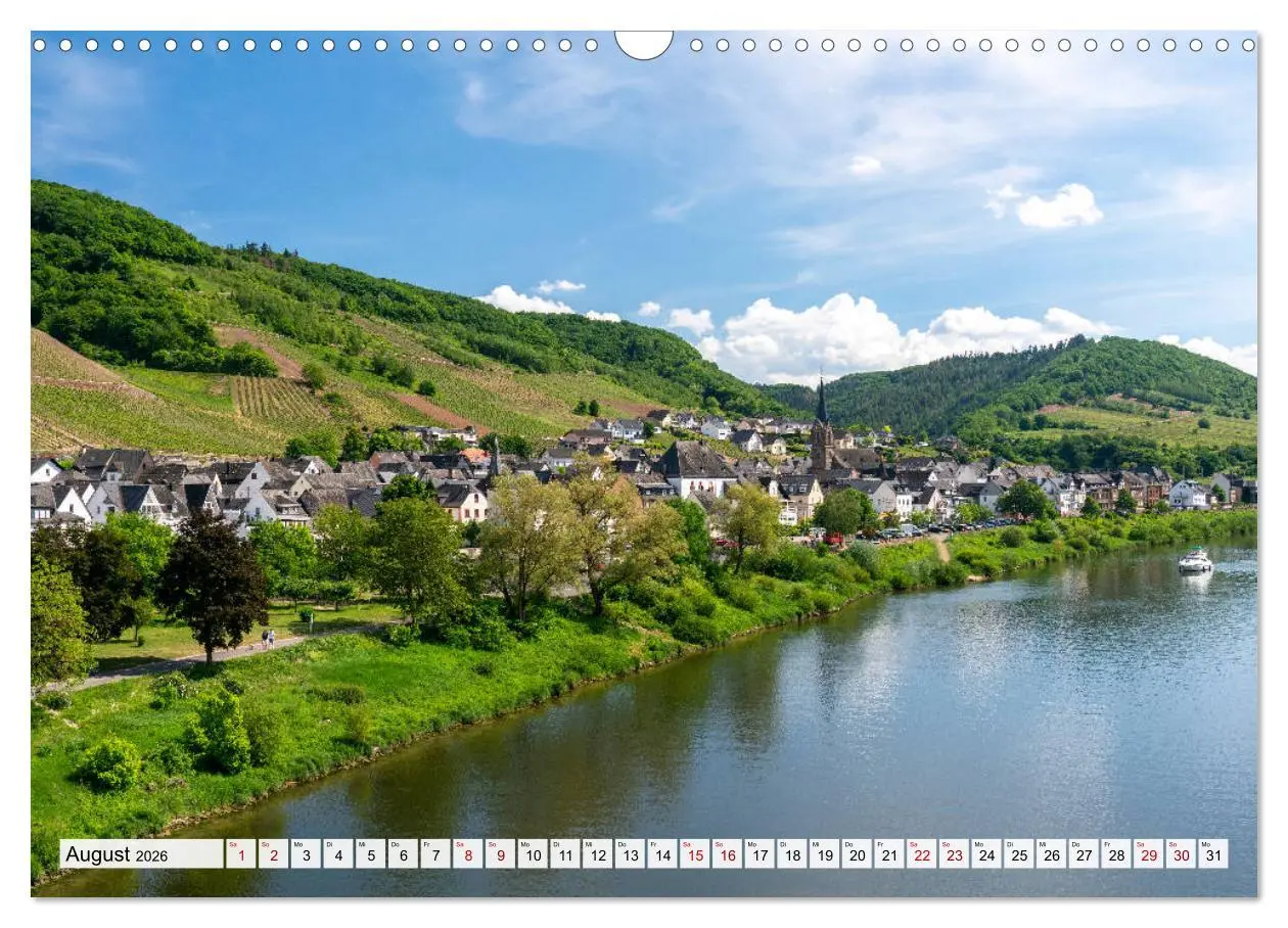 Bild: 9783457691403 | Von Trier nach Koblenz - Die Mosel (Wandkalender 2026 DIN A3 quer),...