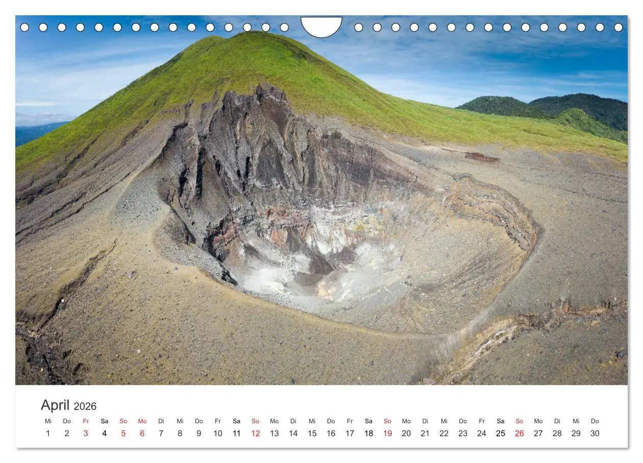 Bild: 9783457761403 | Vulkane 2026 (Wandkalender 2026 DIN A4 quer), CALVENDO Monatskalender