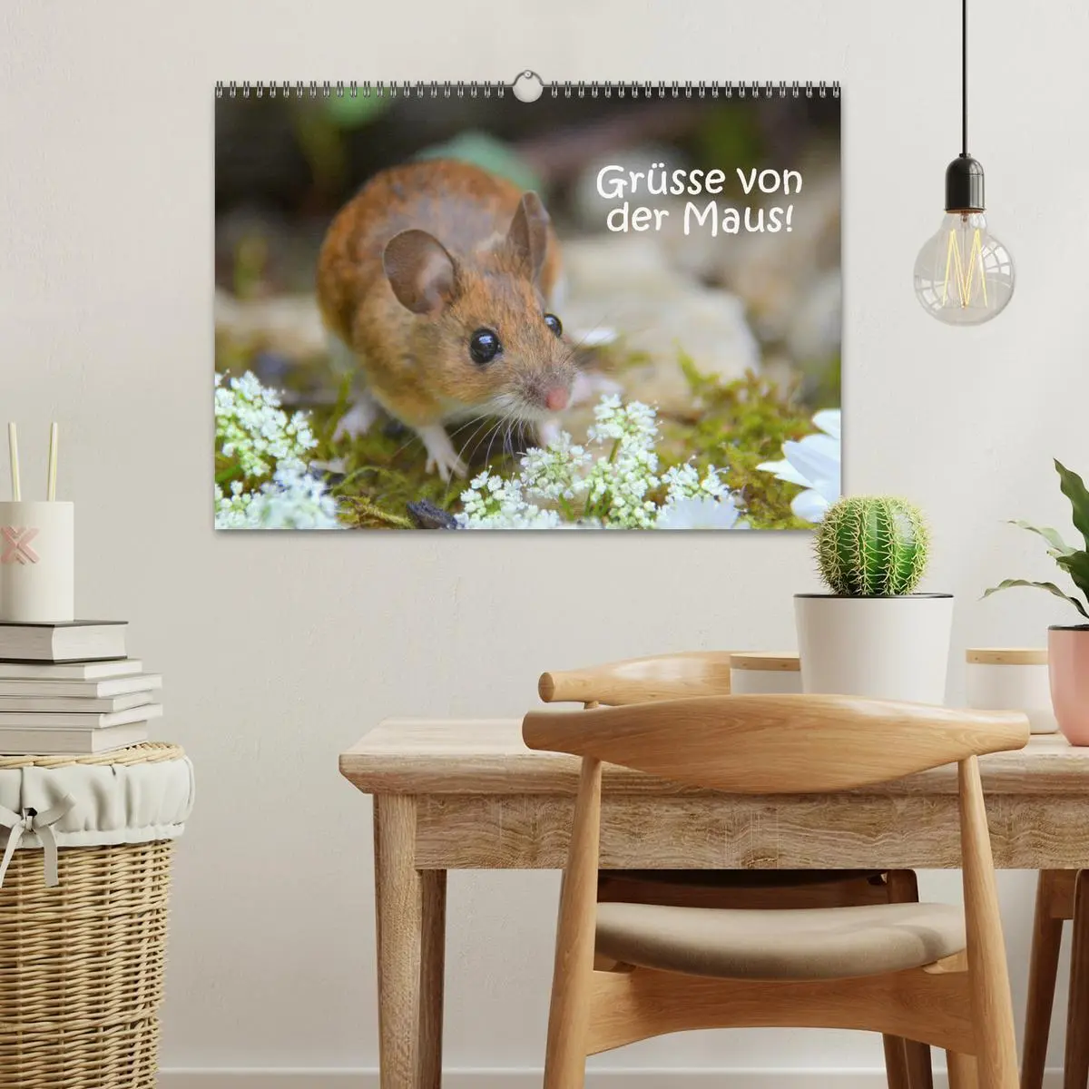 Bild: 9783457901403 | Grüsse von der Maus! (Wandkalender 2026 DIN A3 quer), CALVENDO...