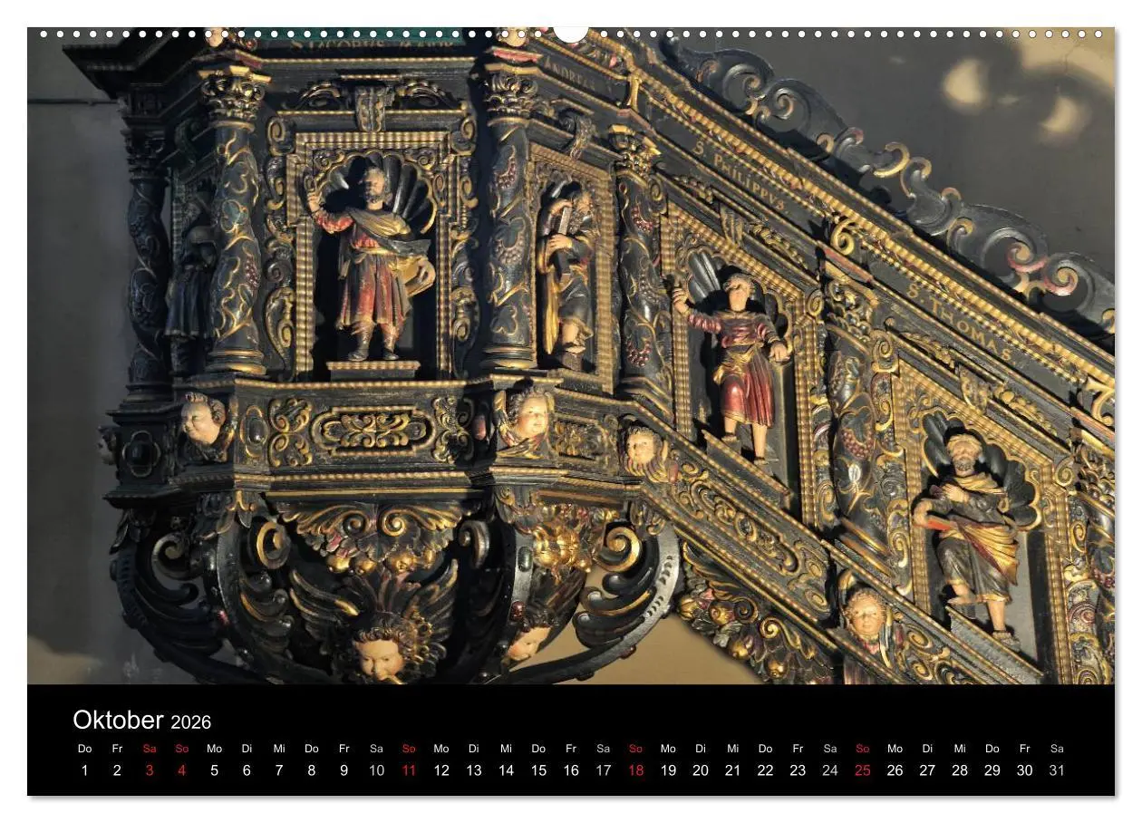 Bild: 9783516091403 | Orte des Glaubens (hochwertiger Premium Wandkalender 2026 DIN A2...