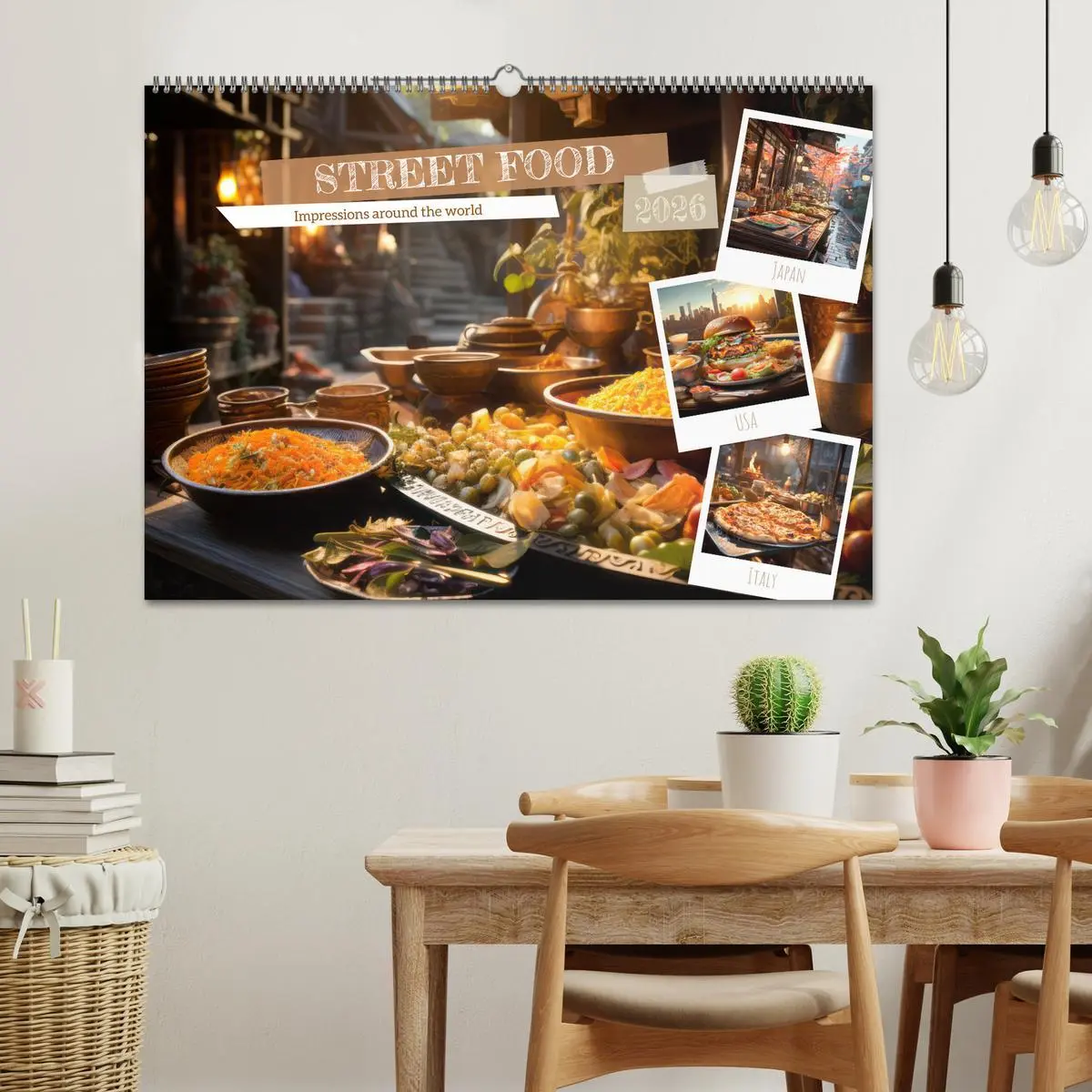Bild: 9783516541403 | STREET FOOD Impressions around the world (Wall Calendar 2026 DIN A2...