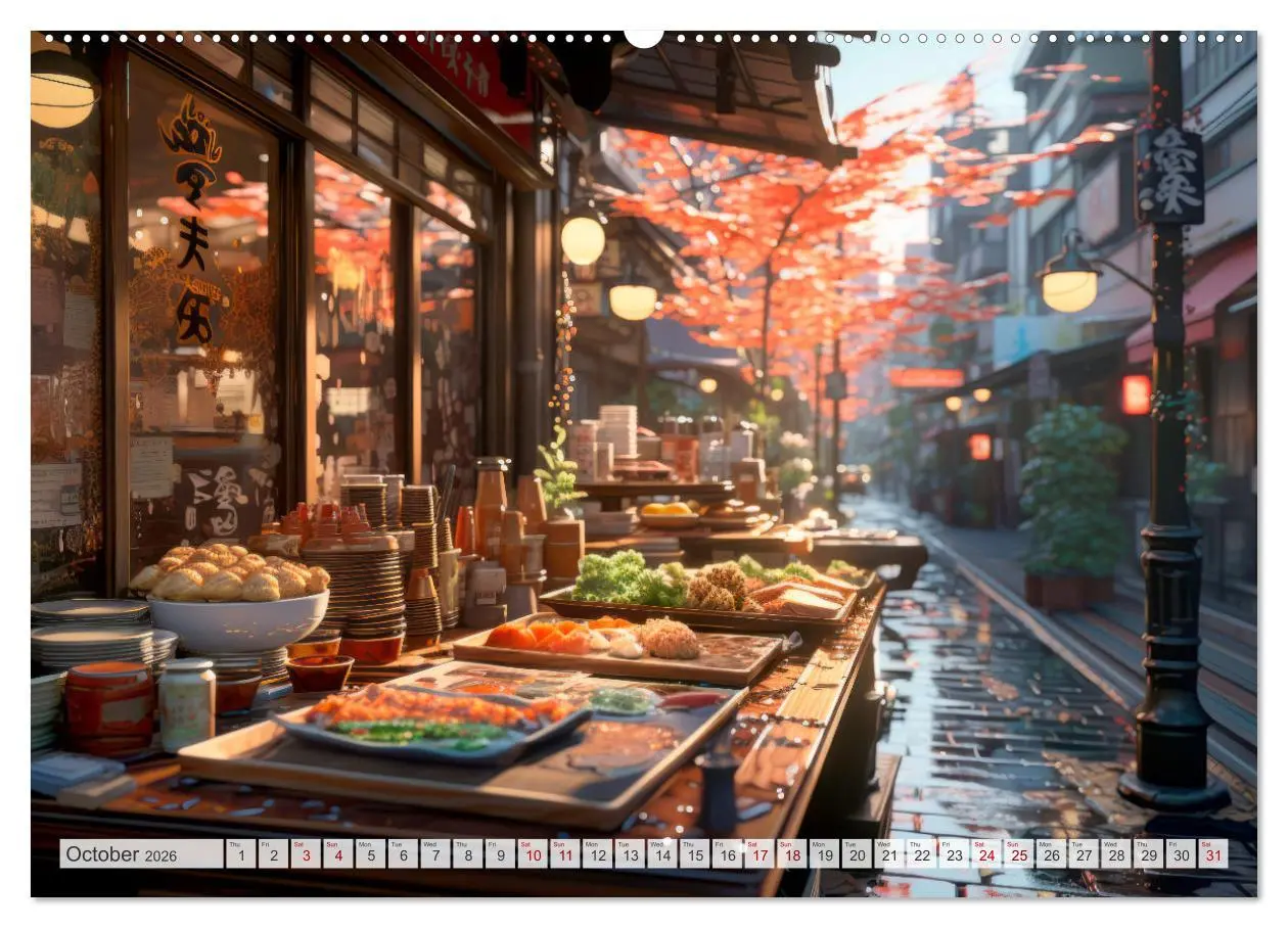 Bild: 9783516541403 | STREET FOOD Impressions around the world (Wall Calendar 2026 DIN A2...