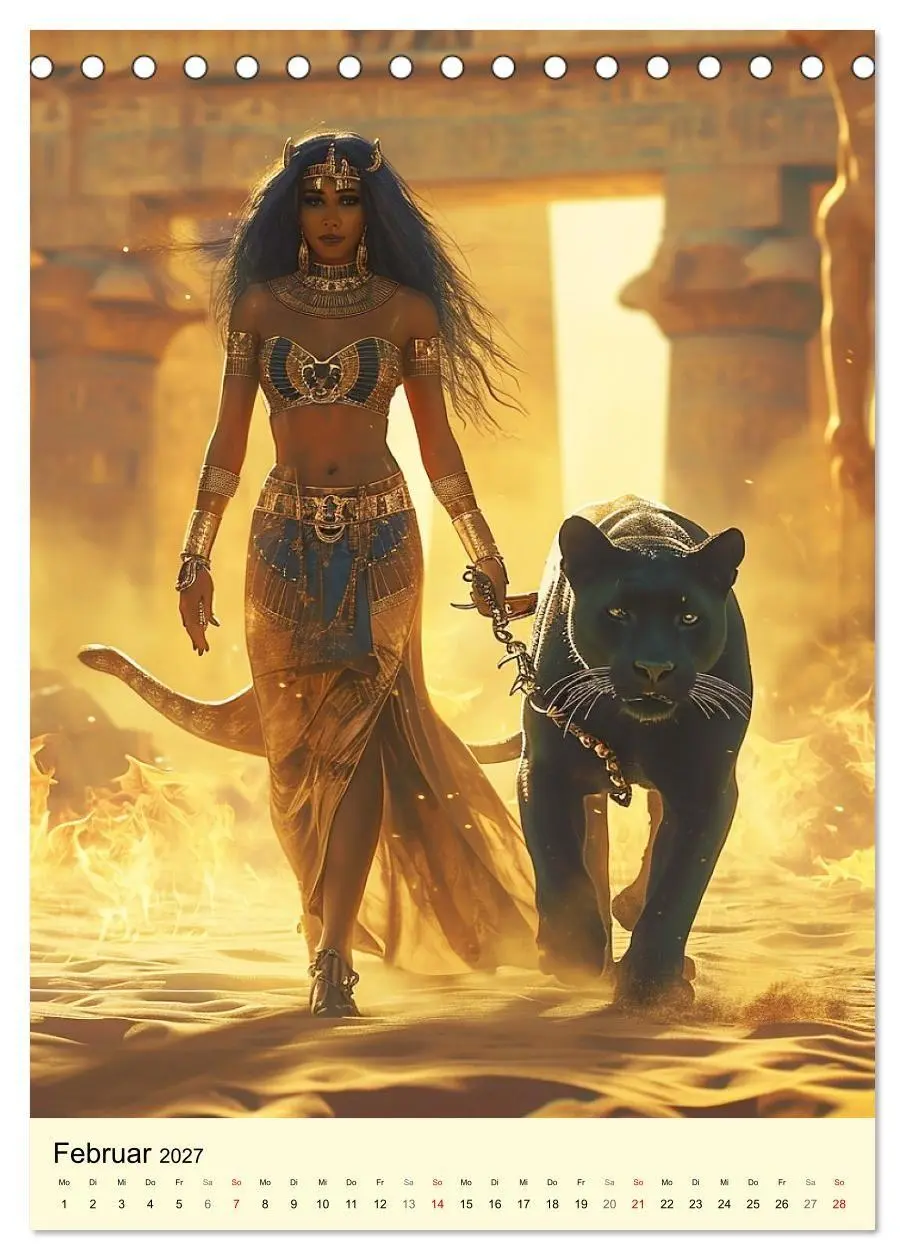 Bild: 9783569181403 | Ägyptischer Katzenkult. Priesterinnen der Göttin Bastet...