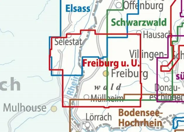 Bild: 9783969901403 | ADFC-Regionalkarte Freiburg und Umgebung 1:75.000, reiß- und...