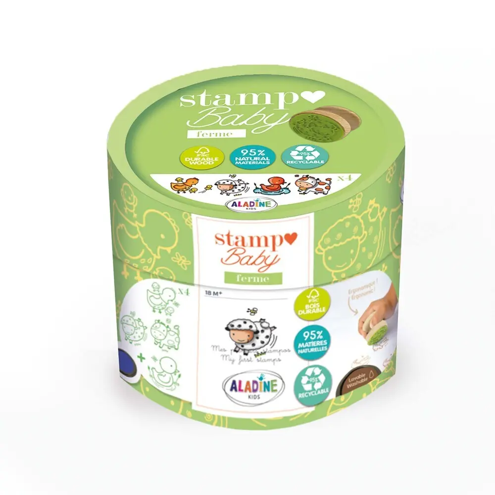 Cover: 3660016031503 | Baby Stempel Bauernhof | 3003150 | 2021 | ALADINE | EAN 3660016031503