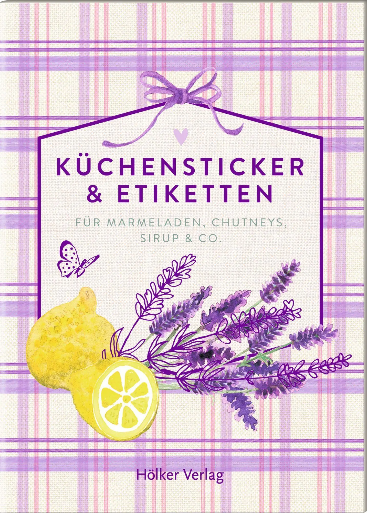 Cover: 4041433881503 | Küchensticker &amp; Etiketten - Lavendel | Taschenbuch | Küchenpapeterie