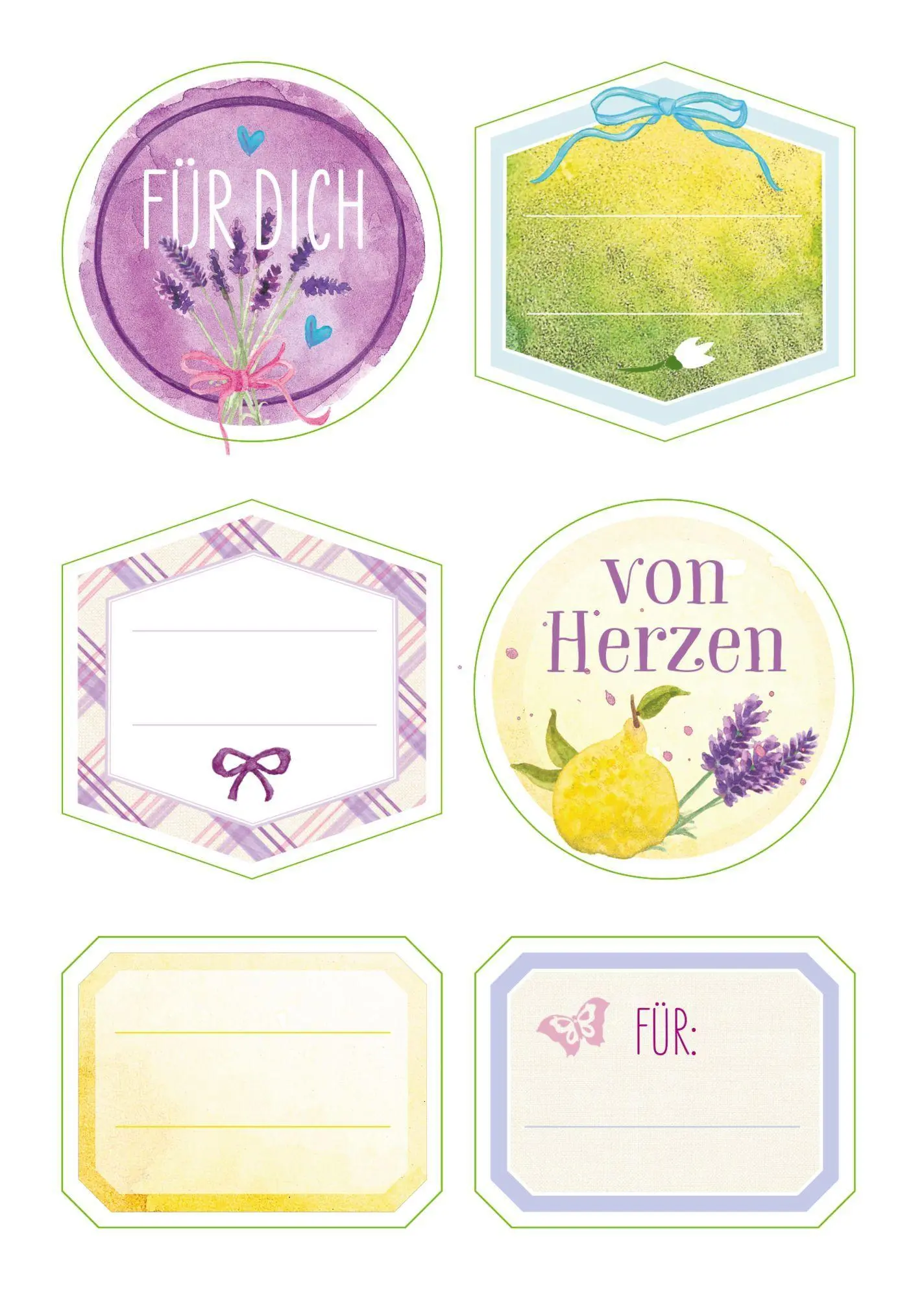 Bild: 4041433881503 | Küchensticker &amp; Etiketten - Lavendel | Taschenbuch | Küchenpapeterie