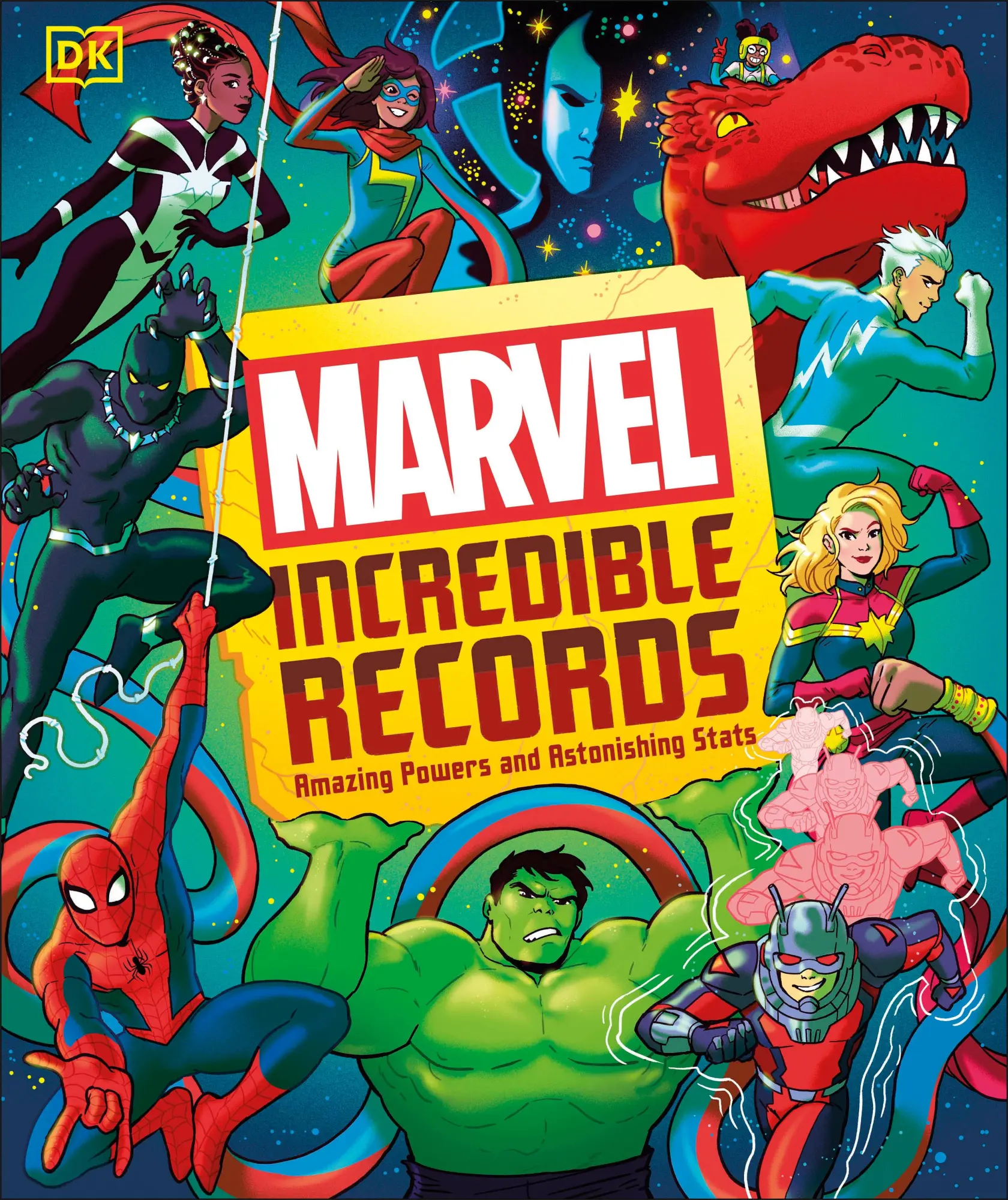 Cover: 9780241681503 | Marvel Incredible Records | Amazing Powers and Astonishing Stats
