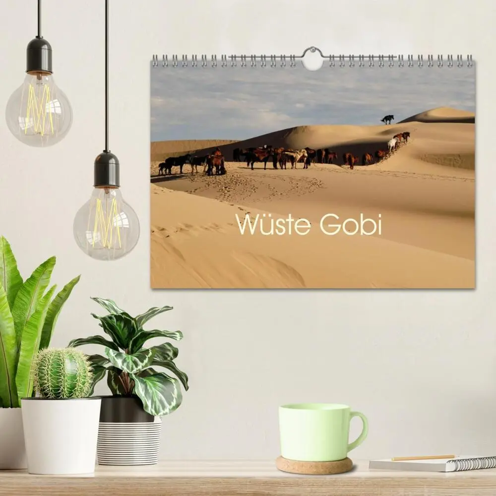 Bild: 9783435661503 | Wüste Gobi (Wandkalender 2025 DIN A4 quer), CALVENDO Monatskalender
