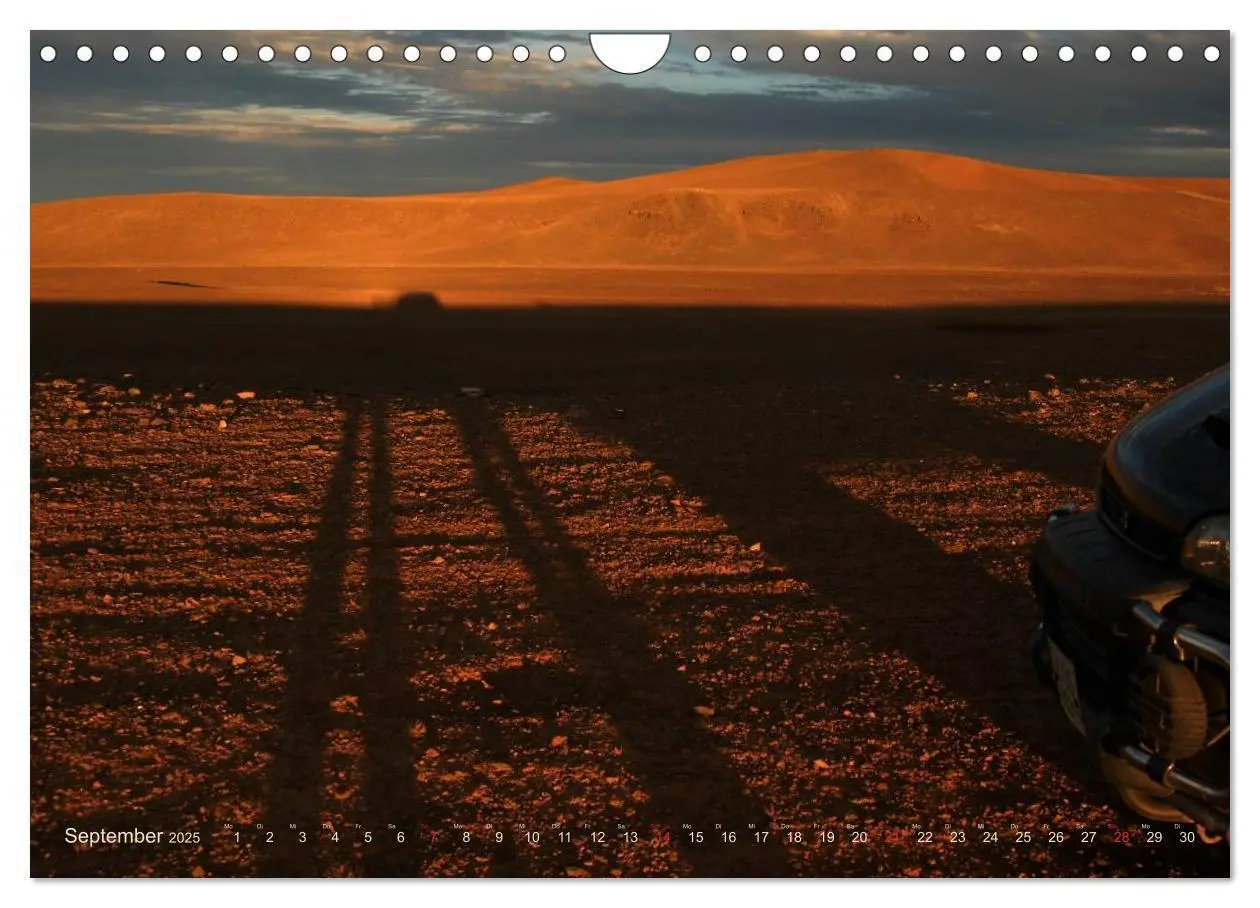 Bild: 9783435661503 | Wüste Gobi (Wandkalender 2025 DIN A4 quer), CALVENDO Monatskalender