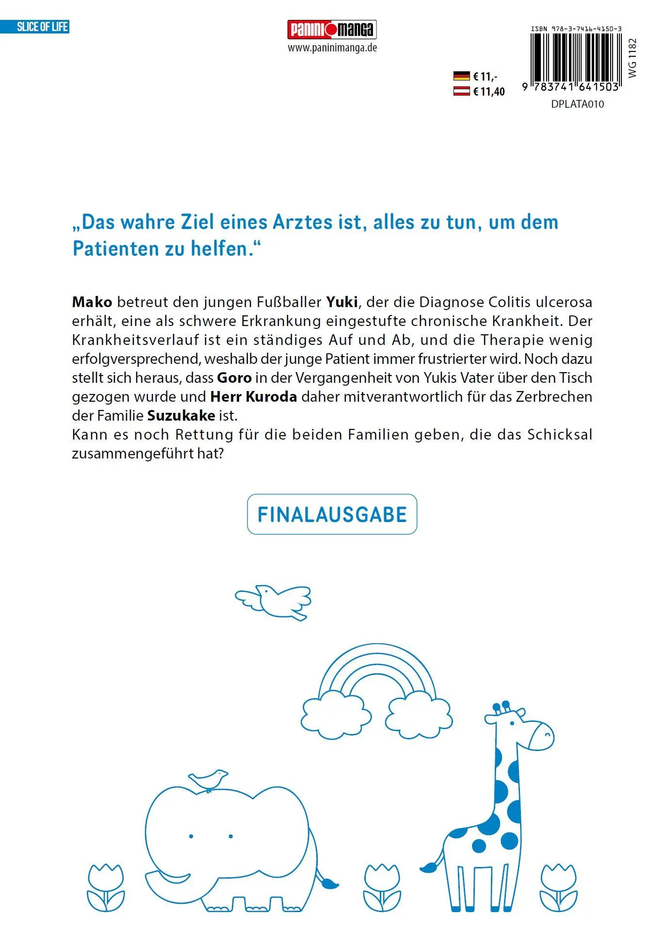 Rückseite: 9783741641503 | Die Früchte der Platane - Ein Kinderarzt mit Herz 10 | Higashimoto
