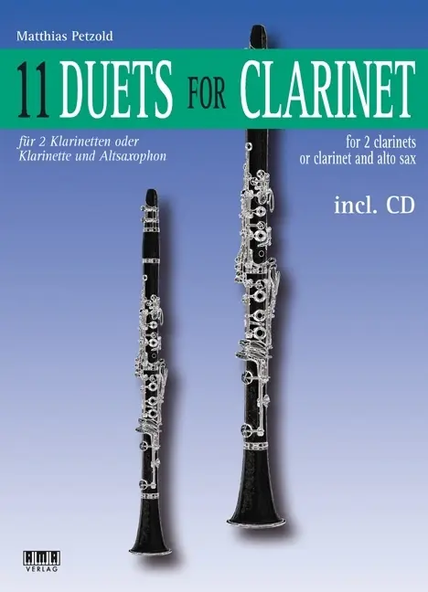 Cover: 9783899221503 | 11 Duets For Clarinet | Matthias Petzold | Taschenbuch | 28 S. | 2016