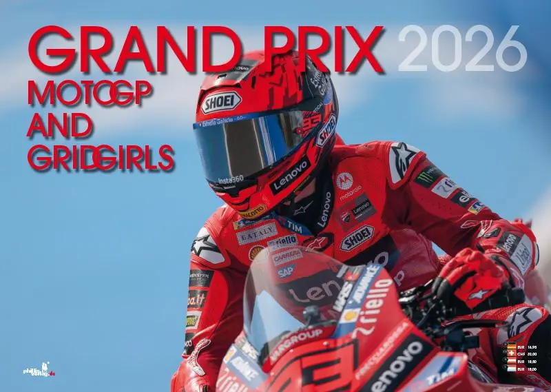 Cover: 9783957561503 | MOTO GP and GRID GIRLS 2026 | Jörg Neubert | Kalender | Deutsch | 2026