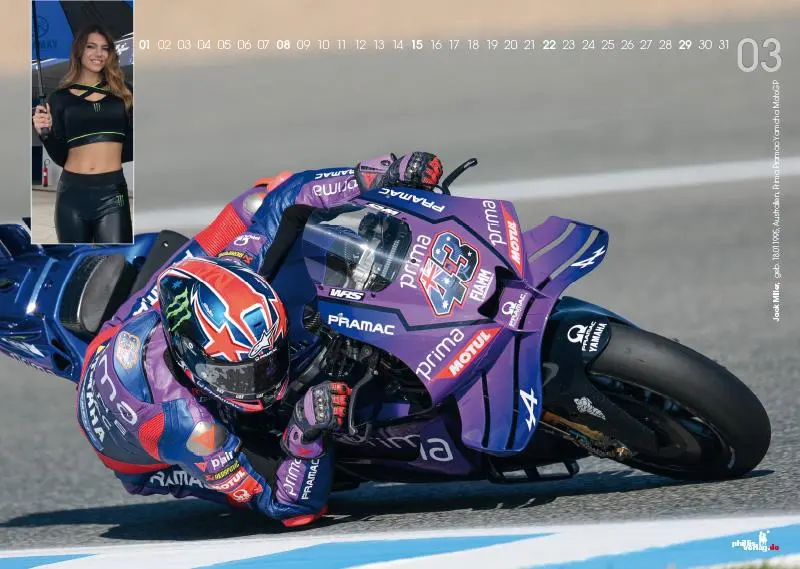 Bild: 9783957561503 | MOTO GP and GRID GIRLS 2026 | Jörg Neubert | Kalender | Deutsch | 2026