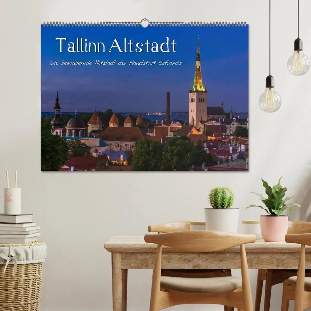 Bild: 9783435651603 | Tallinn Altstadt (Wandkalender 2025 DIN A2 quer), CALVENDO...