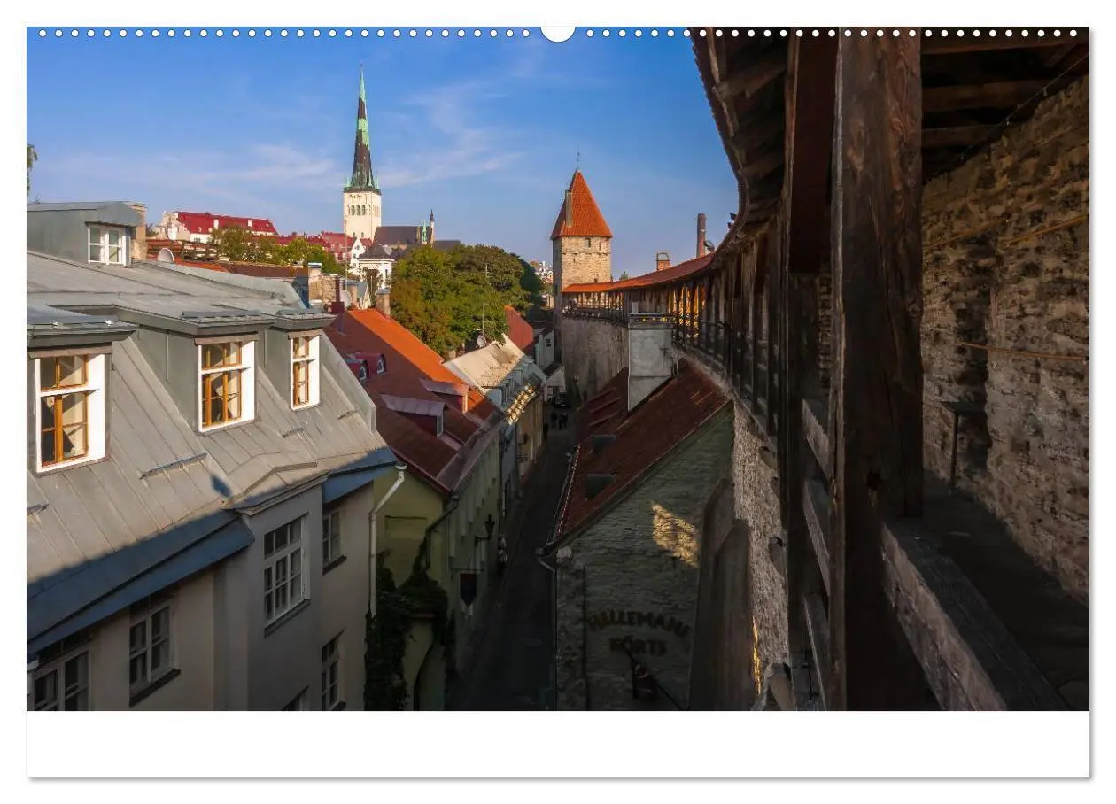 Bild: 9783435651603 | Tallinn Altstadt (Wandkalender 2025 DIN A2 quer), CALVENDO...