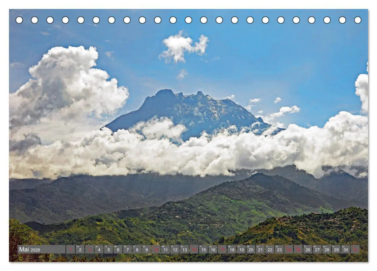 Bild: 9783457741603 | Im Regenwald von Borneo (Tischkalender 2026 DIN A5 quer), CALVENDO...