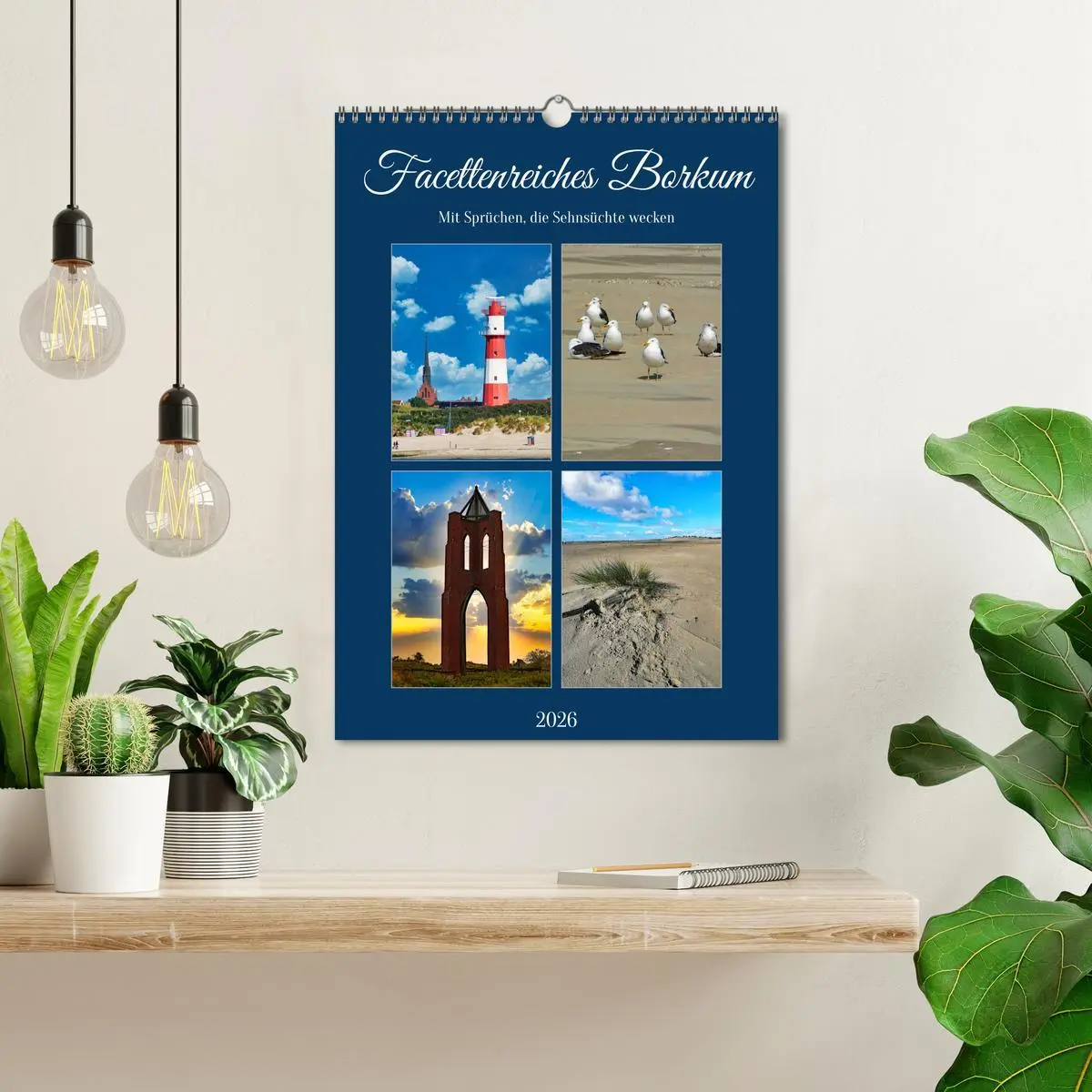 Bild: 9783516381603 | Facettenreiches Borkum (Wandkalender 2026 DIN A3 hoch), CALVENDO...