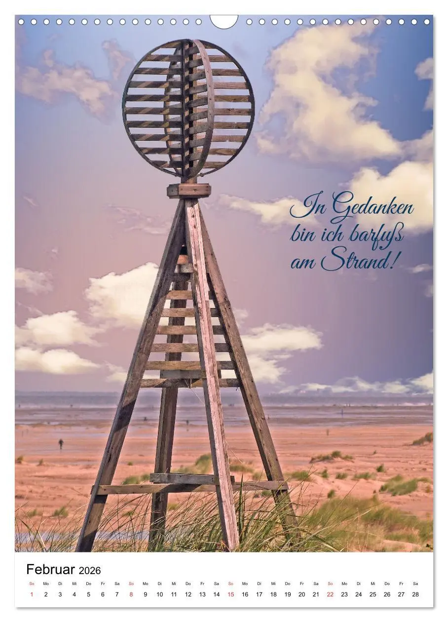 Bild: 9783516381603 | Facettenreiches Borkum (Wandkalender 2026 DIN A3 hoch), CALVENDO...