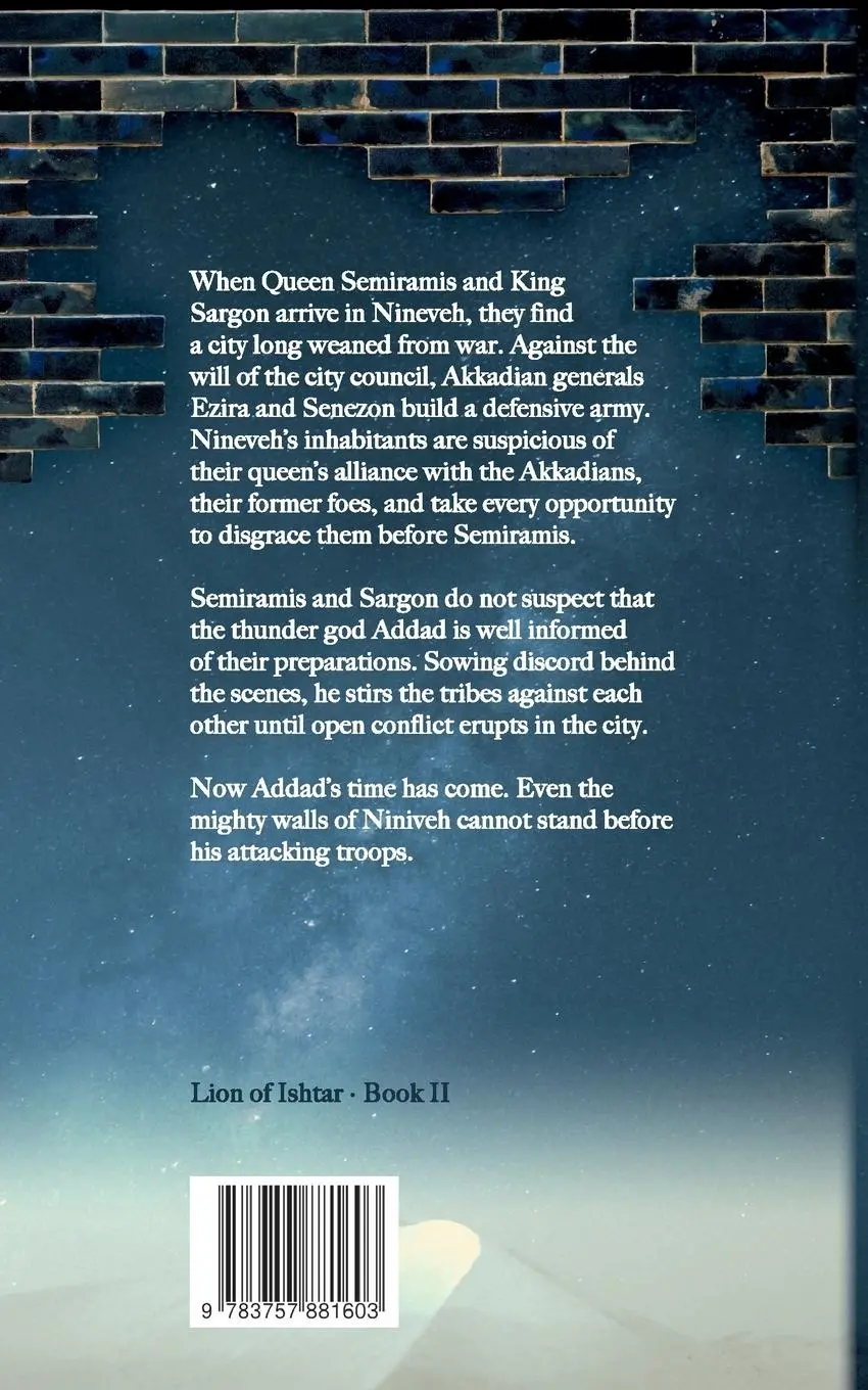 Rückseite: 9783757881603 | Lion of Ishtar | Book II | Guido Schenk | Taschenbuch | Englisch