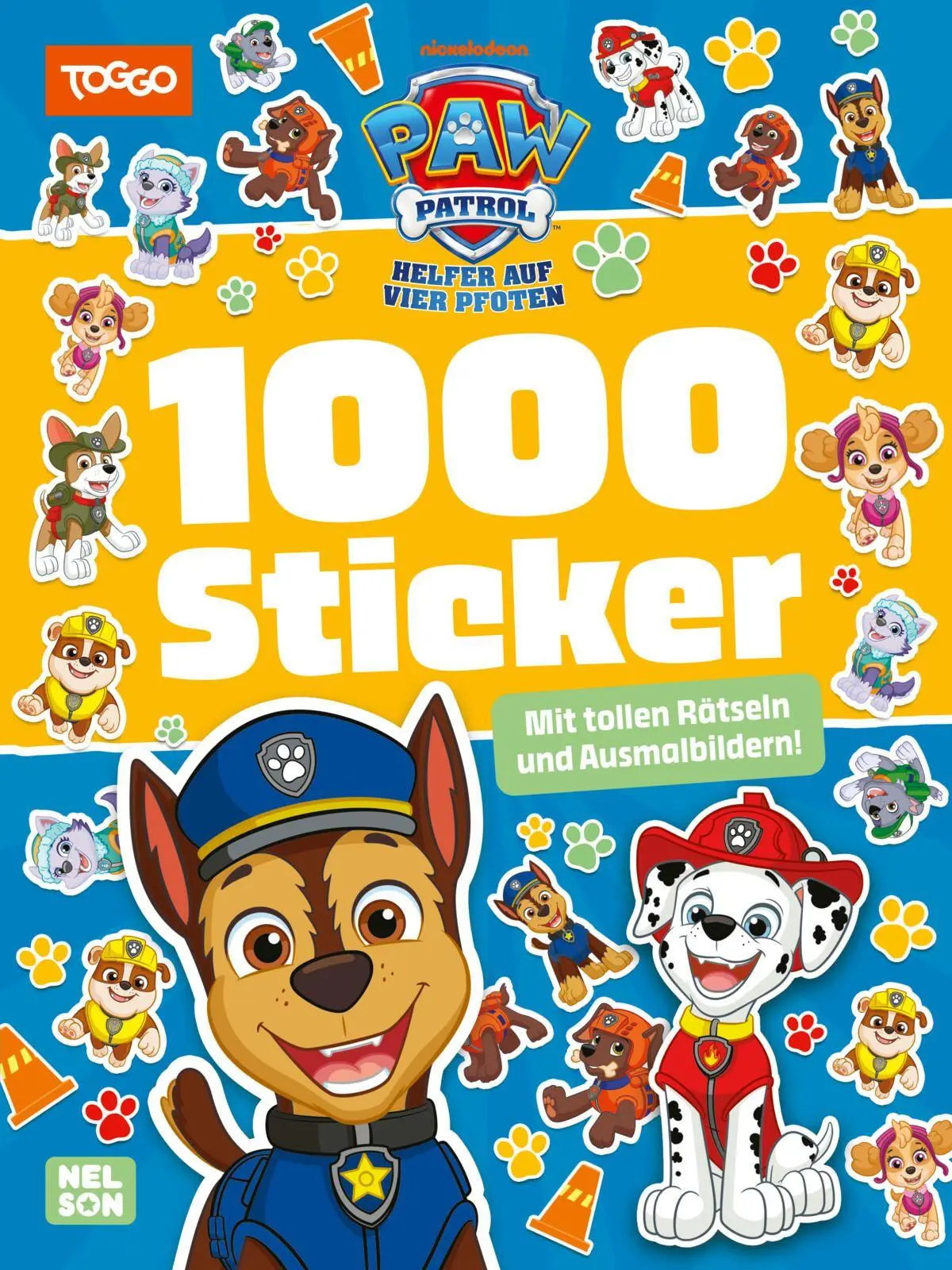 Cover: 9783845131603 | PAW Patrol Mitmachbuch: 1000 Sticker | Taschenbuch | 48 S. | Deutsch