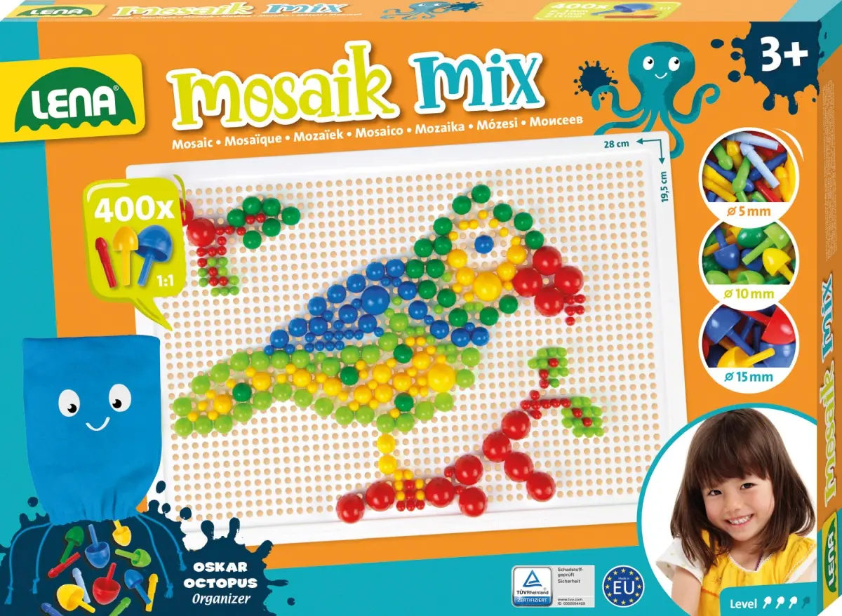 Cover: 4006942881703 | LENA 35594 - Mosaik Set color Mix 400, groß | 35594 | deutsch | 2017