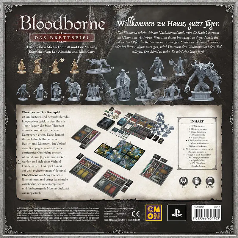 Bild: 4015566601703 | Bloodborne Das Brettspiel (Spiel) | Eric M. Lang Michael Shinall