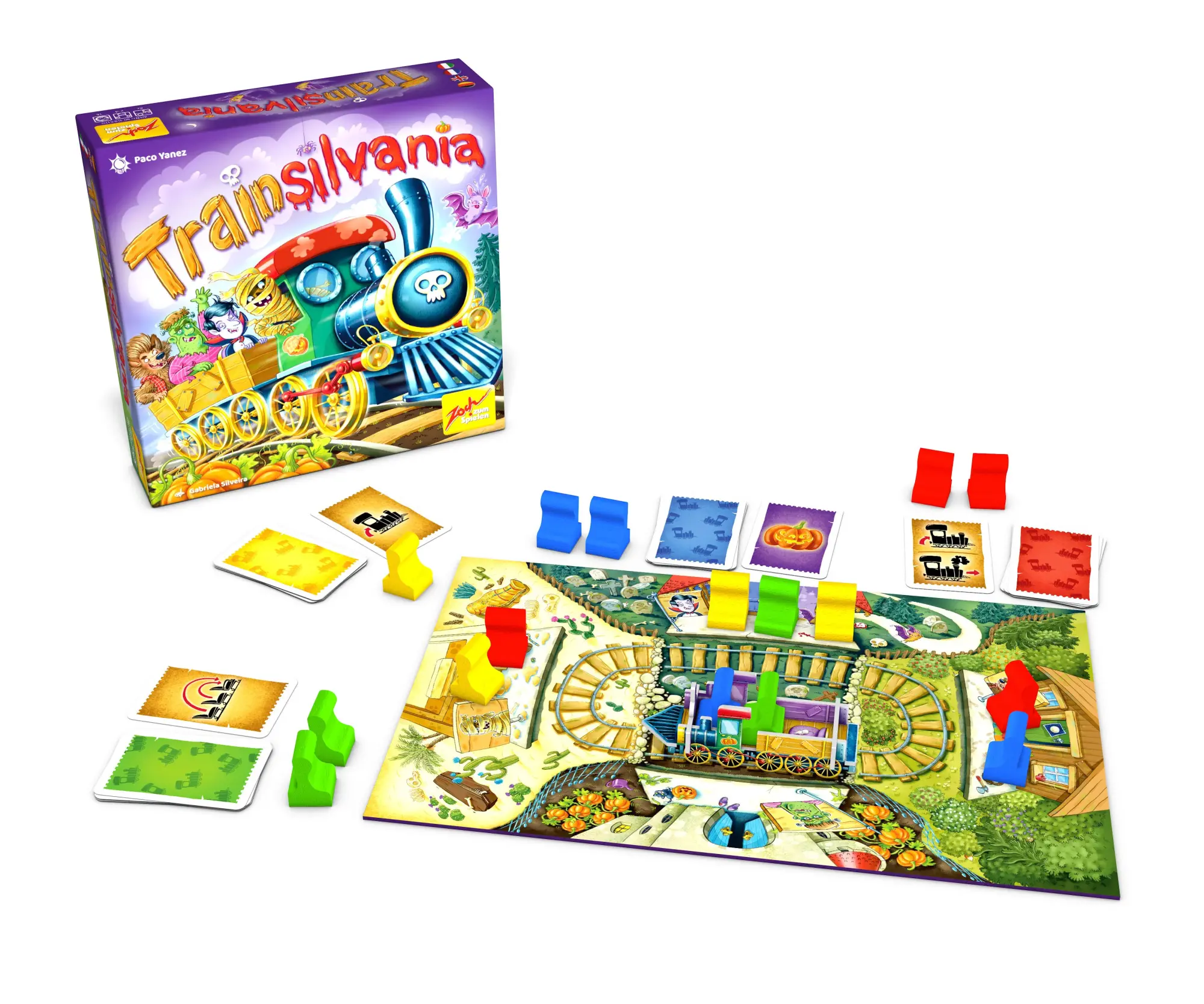 Bild: 4015682051703 | Trainsilvania | Spiel | 601105170 | Deutsch | 2023 | Zoch GmbH