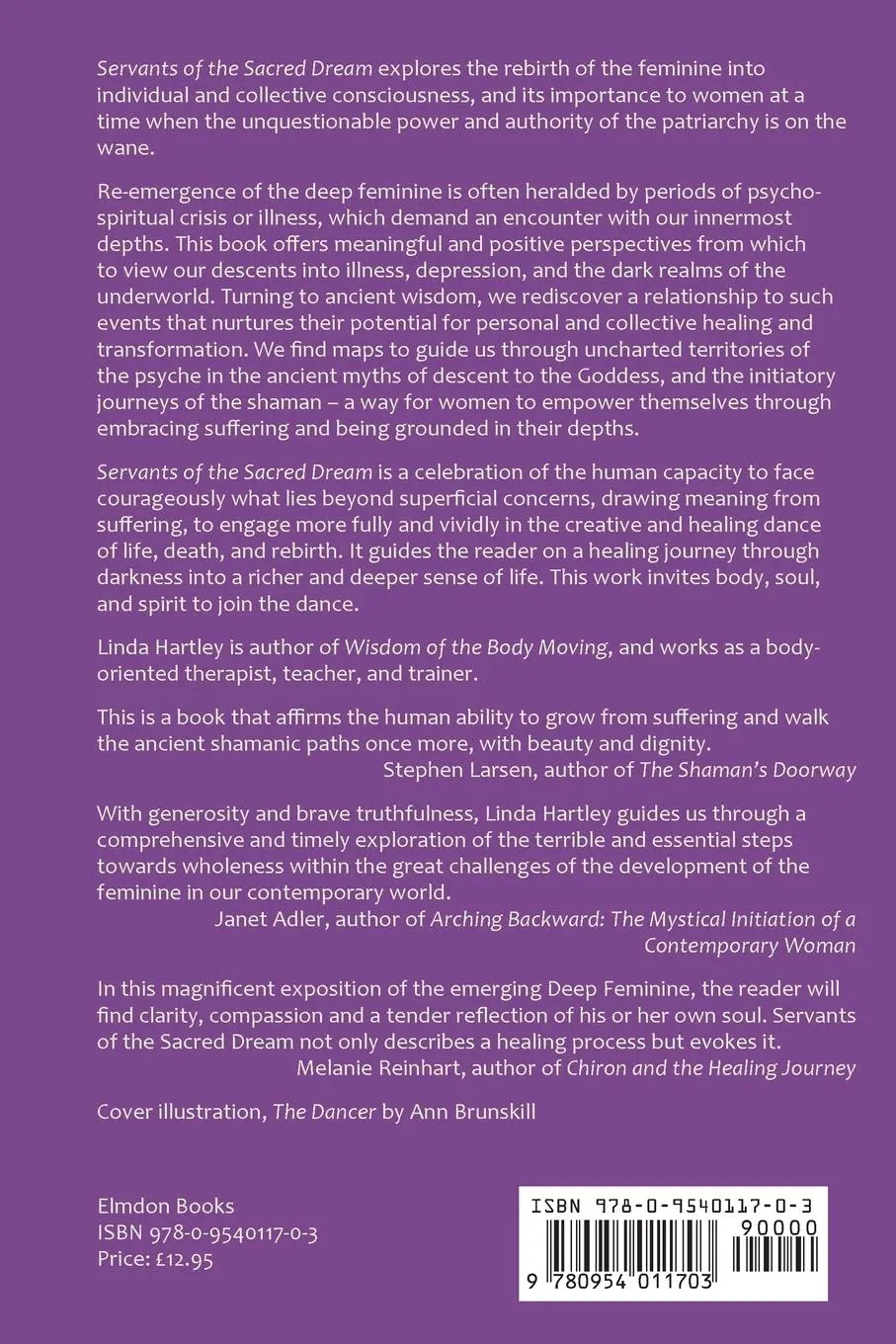 Rückseite: 9780954011703 | Servants of the Sacred Dream | Linda Hartley | Taschenbuch | Englisch
