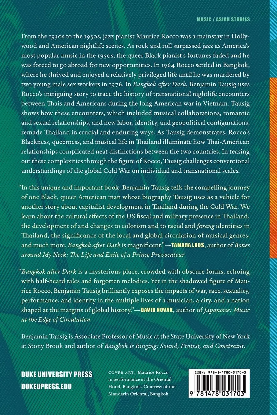 Rückseite: 9781478031703 | Bangkok after Dark | Benjamin Tausig | Taschenbuch | Englisch | 2025