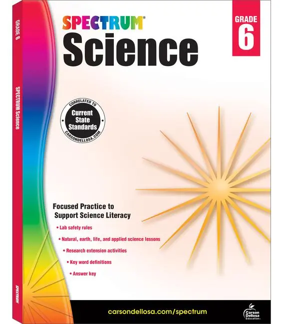 Cover: 9781483811703 | Spectrum Science, Grade 6 | Volume 58 | Spectrum | Taschenbuch | 2014