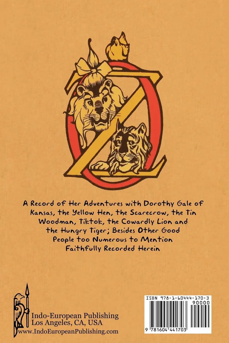 Rückseite: 9781604441703 | Ozma of Oz | L. Frank Baum | Taschenbuch | Kartoniert / Broschiert