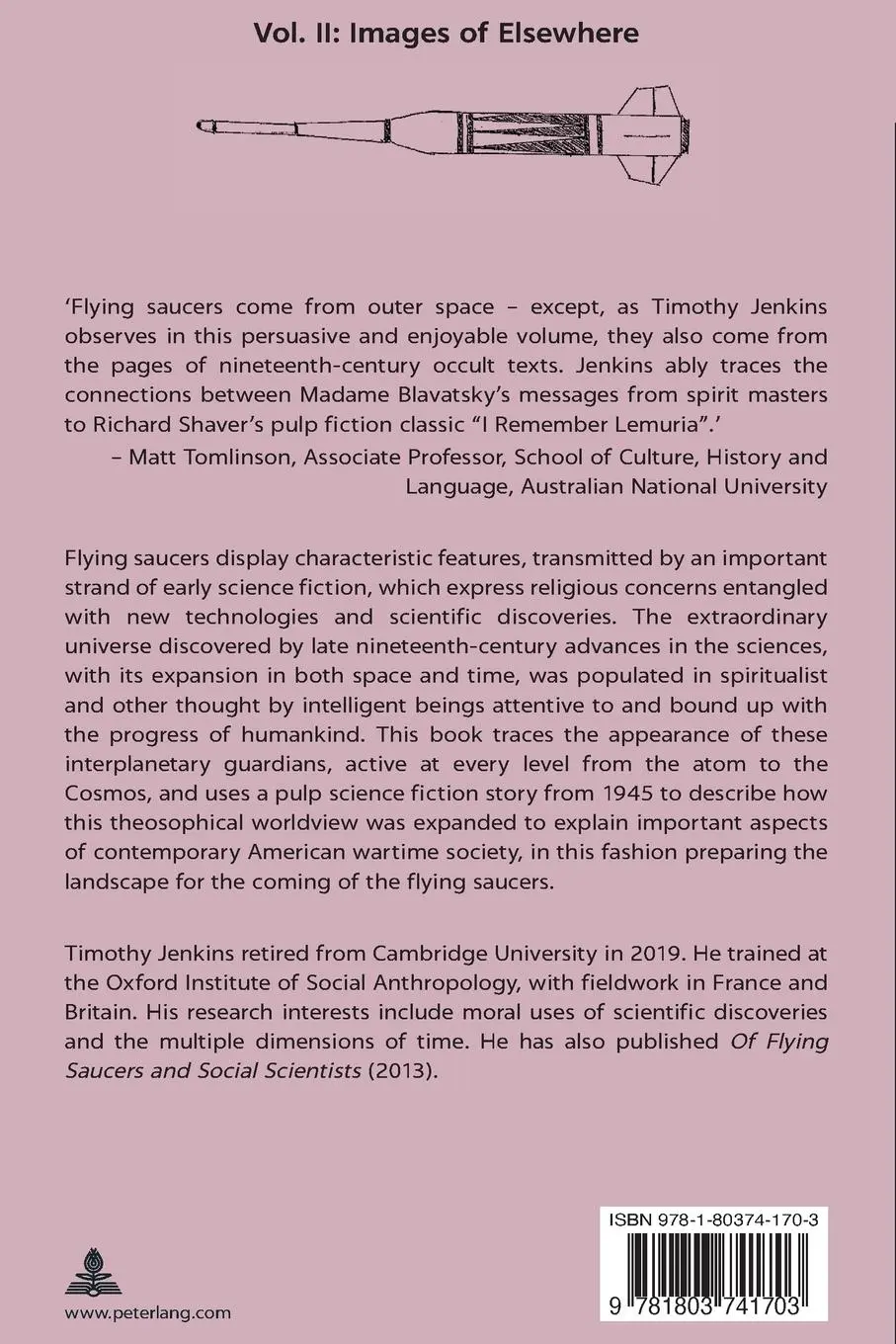 Rückseite: 9781803741703 | Religion and Science Fiction | Timothy Jenkins | Taschenbuch | 2024