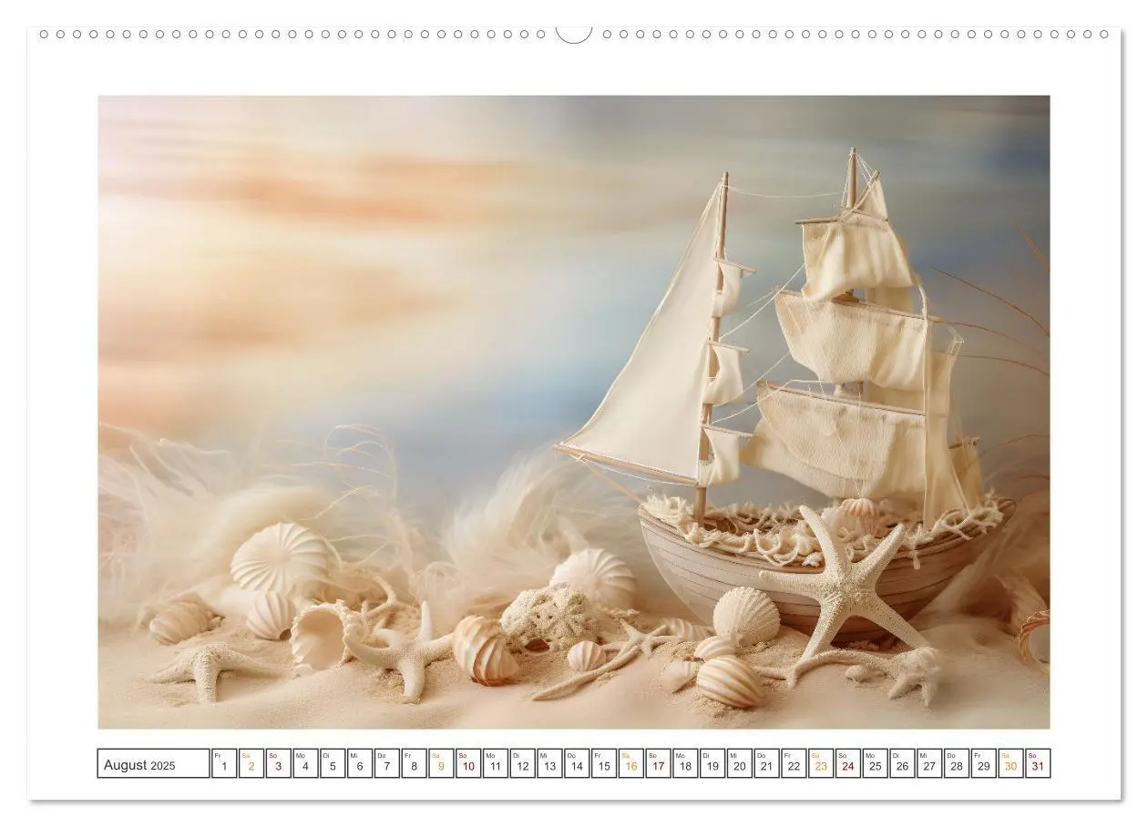Bild: 9783383861703 | Meeresträume (Wandkalender 2025 DIN A2 quer), CALVENDO Monatskalender